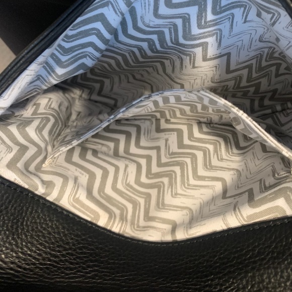 LODIS Crossbody Nadia Bag 
Black Pebbled Leather - Picture 3 of 7